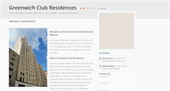 Desktop Screenshot of greenwichclubnyc.com